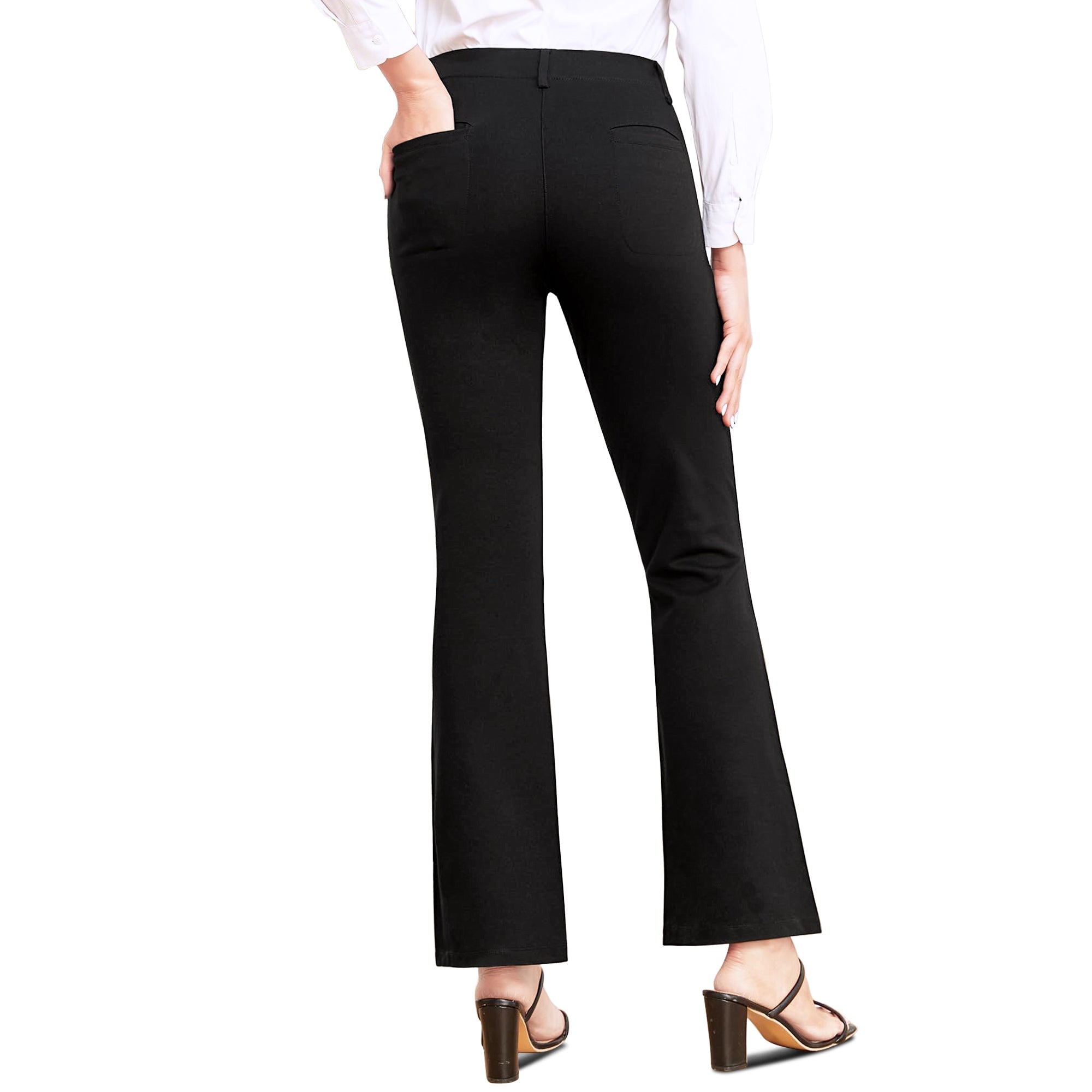 Obtaom Women's Business trouses Dress Pants Fit Office Petite Tall – Obtaom  Shoes